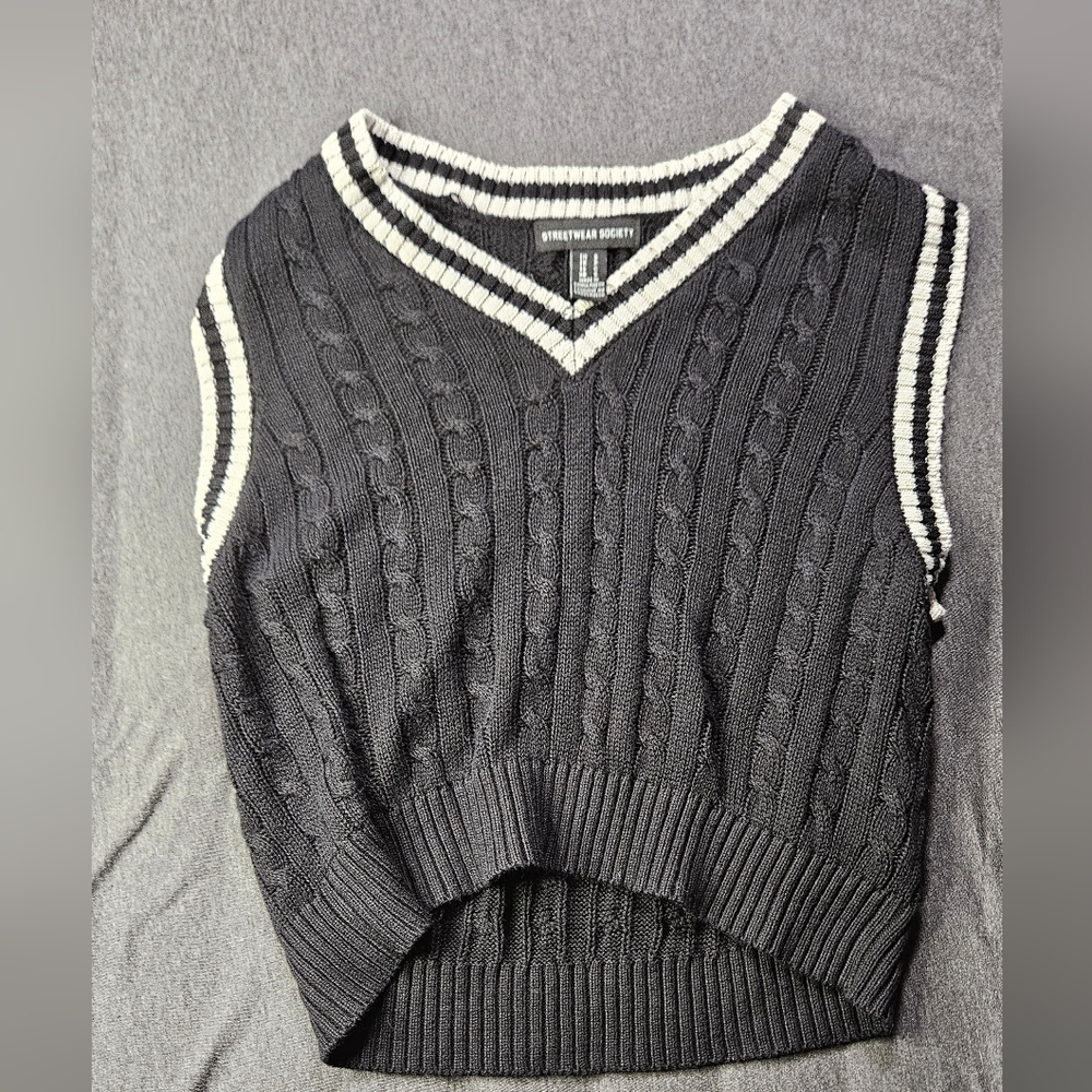 Cropped knit Top
